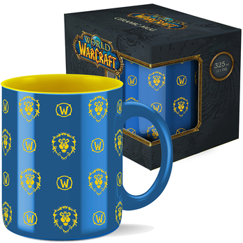 Kubek Blizzard WORLD OF WARCRAFT Wzór Alliance 325 ml (FWWMUG24BKAll0001)