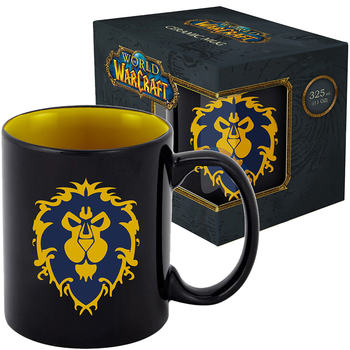 Kubek Blizzard WORLD OF WARCRAFT Alliance 325 ml Czarny (FWWMUG24BKAll0002)