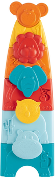 Іграшка-пірамідка 2 в 1 Chicco Eco+ Зоовежа (11570.00)