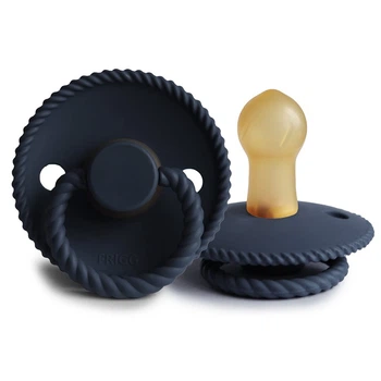 Пустышка Frigg Rope Dark Navy 0-6 месяцев