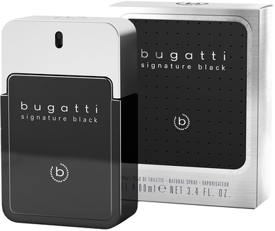 Woda toaletowa męska Bugatti Signature Black 100 ml (4051395402180)