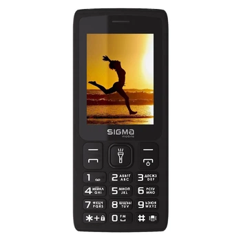 Мобільний телефон Sigma mobile X-style 34 NRG Type-C Dual Sim Black