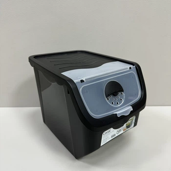 Контейнер для овочів пластиковий 12 л 23,5*32,5*23,5 см Hobby Life 02 1506 чорний