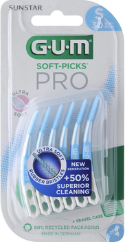 Zestaw szczoteczek międzyzębowych Gum SoftPicks Pro S w opakowaniu blistrowym 30 szt (7630019905824)