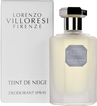 Дезодорант унісекс Lorenzo Villoresi Teint De Neige 100 мл (8028544102143)
