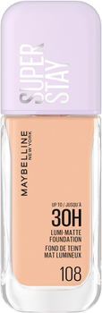 Тональна основа для обличчя Maybelline New York Super Stay матувальна №108 35 мл (3600531691943)