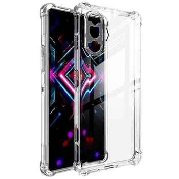 Протиударний TPU чохол GETMAN Ease logo посилені кути для Xiaomi Redmi K40/K40 Pro/K40 Pro+/Poco F3 Безбарвний (прозорий)