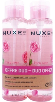 Zestaw wody micelarnej Nuxe Very Rose 400 ml x 2 szt (3264680043628)
