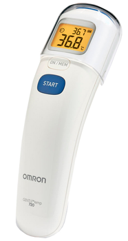 Bezkontaktowy termometr na podczerwień Omron Gentle Temp (MC-720-E) (4015672108561)