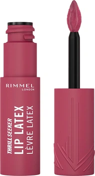 Рідка помада для губ Rimmel Thrillseeker Lip Latex 300 Main Character 6 мл (3616305500250)