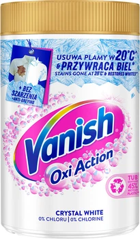 Засіб для видалення плям та відбілювач для тканин Vanish Oxi Action Crystal White 1.4 кг (5908252017966)