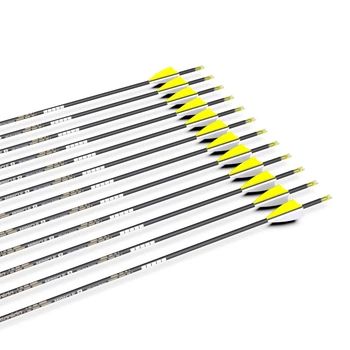 Стріла Sanlida Miracle 8 Target Recurve Carbon 800 30" Yellow