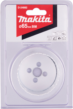 Otwornica bi-metalowa Makita 65 mm D-24882 (88381334785)