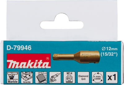 Діамантове свердло Makita M14 12 мм D-79946 (197050358127)