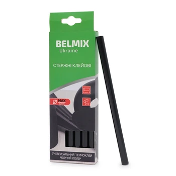 Клеевые стержни PDR BELMIX 11,2x200, 12 шт, Универсальные