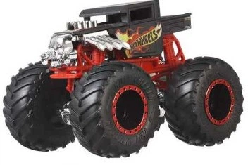 Машинка Хот Вилс Монстр Трак Бон Шейкер из набора 1:64 Monster Trucks Bone Shaker Hot Wheels GGC61-7