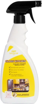 Засіб для миття та чищення глянцевих фасадів Crystal Gloss kitchen 500 мл (2579)