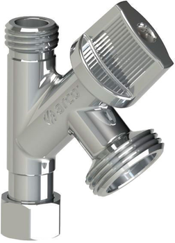 Кран приладовий Arco Conekta 3/8" x 3/8" x 3/4" кутовий (280010)