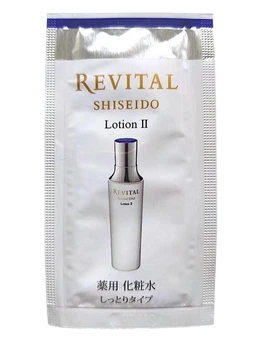 Увлажняющий осветляющий восстанавливающий лосьон Shiseido Revital Lotion II Moist Type, пробник 2 мл