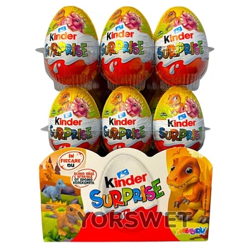 Набір шоколадних яєць Kinder Surprise Natoons з іграшкою 720 г (36*20 г) (0303)