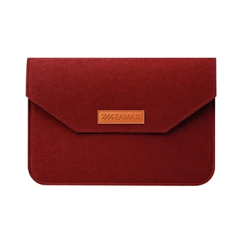 Чохол - конверт із повсті ZAMAX для MacBook ноутбука планшета 13"-14.2" Marsala