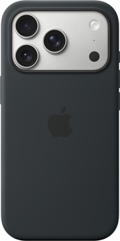 Etui plecki Apple Silicone Case with MagSafe do Apple iPhone 17 Pro Black (195950664010)
