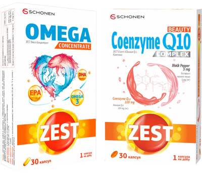 Набор Зест омега концентрат Schonen ZEST Omega Concentrate 30