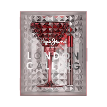Zestaw damski Woda perfumowana damska Pepe Jeans London Calling 80 ml + Miniatura 10 ml (8436611101379)