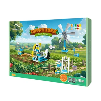 Конструктор Makerzoid Happy Farm Fresh Fields [125006]