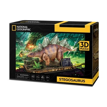 Пазл Cubic Fun 3D National Geographic Dino Стегозавр [134374]