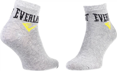 Носки Everlast QUARTER SOCKS 3 PAIR серые (3 пары) 35-40 179047