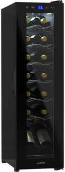 Холодильник для вина Klarstein Shiraz 14 Slim Uno Чорний (10045300)