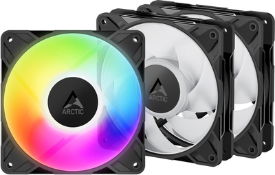 Zestaw wentylatorów Arctic P12 Pro A-RGB 3 szt. (ACFAN00310A)