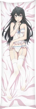 Подушка дакімакура Юкіно Юкіношіта (yahari Ore No Seishun Love Comedy Wa Machigatteiru) Розмір: 30х75 cm