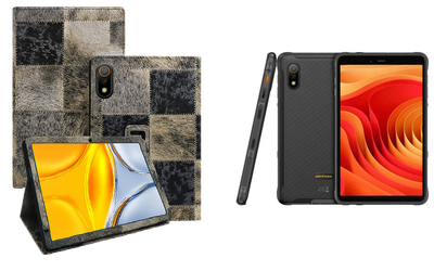 Чехол-подставка CRAYTON для Ulefone Armor Pad Lite, Armor Pad Pro – стиль, защита и ручная сборка, цвет Мех