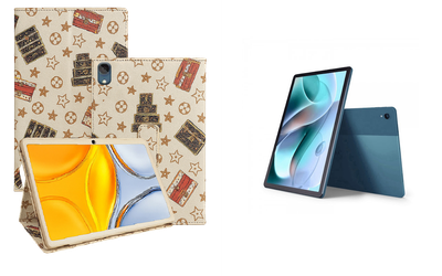 Чехол-подставка CRAYTON для Motorola Moto Tab G70 – стиль, защита и ручная сборка, цвет Л белый