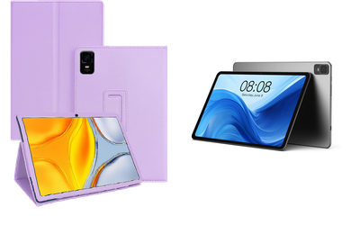 Чохол-підставка CRAYTON для Teclast T50 New 2023 – стиль, захист і ручна збірка, колір Фіолетовий
