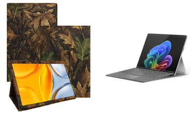 Чехол-подставка CRAYTON для Microsoft Surface 11 pro Copilot+ – стиль, защита и ручная сборка, цвет Клен