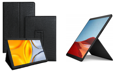 Чехол-подставка CRAYTON для Microsoft Surface Pro X – стиль, защита и ручная сборка, цвет Крокодил