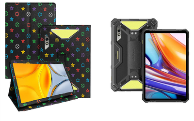 Чехол-подставка CRAYTON для Ulefone Armor Pad 3 Pro – стиль, защита и ручная сборка, цвет Л черный