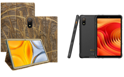 Чехол-подставка CRAYTON для Ulefone Armor Pad Lite, Armor Pad Pro – стиль, защита и ручная сборка, цвет Камыш