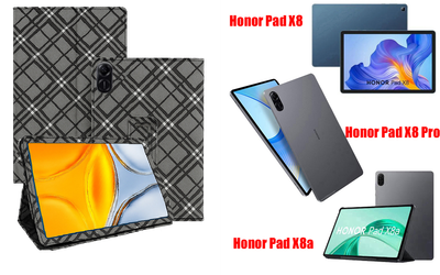 Чохол-підставка CRAYTON для Honor Pad X8, Pad X8 Pro, Pad X8a – стиль, захист і ручна збірка, колір Клітинка