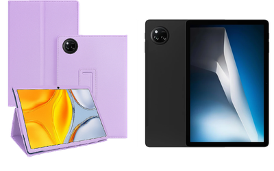 Чохол-підставка CRAYTON для DOOGEE Tab A9 Pro+ – стиль, захист і ручна збірка, колір Фіолетовий