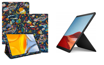 Чехол-подставка CRAYTON для Microsoft Surface Pro X – стиль, защита и ручная сборка, цвет Космос
