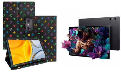 Чехол-подставка CRAYTON для ZTE Nubia Pad 3D – стиль, защита и ручная сборка, цвет Л черный