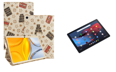 Чехол-подставка CRAYTON для Google Pixel Slate m3 – стиль, защита и ручная сборка, цвет Л белый