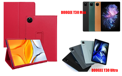 Чехол-подставка CRAYTON для DOOGEE T30 Max, T30 Ultra – стиль, защита и ручная сборка, цвет Малиновый