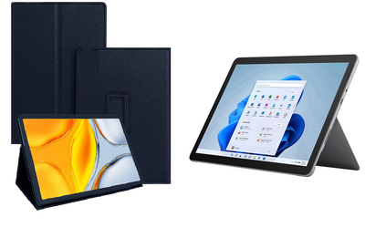 Чохол-підставка CRAYTON для Microsoft Surface Go, Go 2, Go 3 – стиль, захист і ручна збірка, колір Синій тм