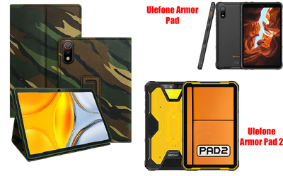 Чехол-подставка CRAYTON для Ulefone Armor Pad, Armor Pad 2 – стиль, защита и ручная сборка, цвет Сахара