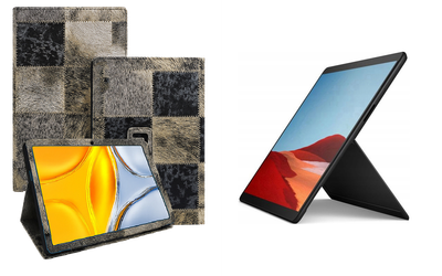 Чехол-подставка CRAYTON для Microsoft Surface Pro X – стиль, защита и ручная сборка, цвет Мех